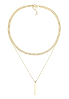 Elli Collierkettchen Panzerkette Massiv Basic Layer Look 925er Silber