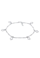 Elli Armband Bettelarmband Figaro Herz Anhänger 925er Silber