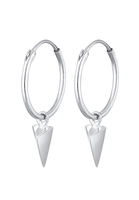 Elli hanger creool driehoek geo design basic 925 sterling zilver