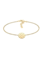 Elli Dames kompas Wanderlust Talisman in 925 Sterling Zilver