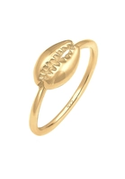 Elli Fingerring Kaurimuschel Sommer Meer Urlaub Trend 925 Silber