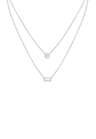 Elli PREMIUM Dames Laag Rechthoek Geo Topaas Edelsteen 925 Sterling Zilver