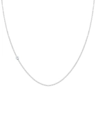 Elli DIAMONDS Dames Basic Trend met Diamant (0,03 ct.) in 925 Sterling Zilvere roos