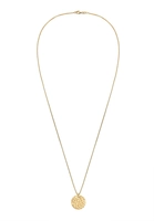 Elli Dames Cirkel Gehamerd in 925 Sterling Zilver Verguld