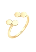 Elli cirkel geo open trend in 925 sterling zilver