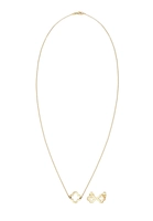 Elli Dames Shamrock Geluksbedel in 925 Sterling Zilver Verguld