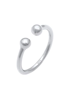 Elli dames geo bal open minimaal in 925 sterling zilver verguld