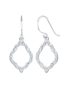 Elli Dames hanger ornament met kristallen in 925 sterling zilver
