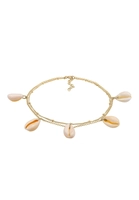 Elli Jewellery Dames Zomer met Echte Kauri Schelpen in 925 Sterling Zilver Goud