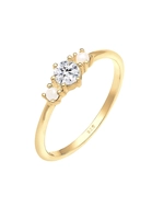 Elli Ringkraal synthetische parels 925 zilver