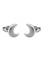 Nenalina Paar Ohrstecker Stecker Halbmond Astro Look 925 Silber