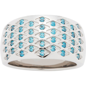 Leonardo Damen Ring Rombo "01680", 56, silber