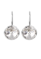 Nenalina Paar Ohrhänger Ohrhänger Solitär Swarovski Kristallen 925 Silber