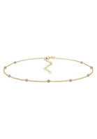 Elli Dames Choker Pea Chain Labradorite Ballen Boho 925 Zilver