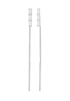 Elli PREMIUM Dames Elegante Sclicht met Topaz Edelsteen in 925 Sterling Zilver