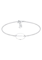Elli dames Hope lettering in 925 sterling zilver gold-plated