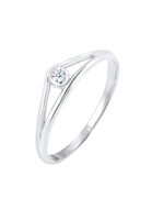 Diamore Diamantring Verlobungsring Geo Diamant (003 ct) 925 Silber