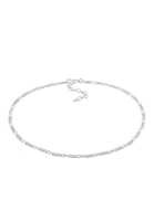 Elli Fußkette Figaro Fußkettchen Basic 925 Silber