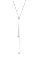 Elli Elli Halsketting Dames Y-Ketting Bol Hanger Filigraan Verstelbaar in 925 Sterling Zilver