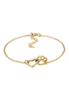 Elli kinderen poot hond kat hart verguld 925 sterling zilver