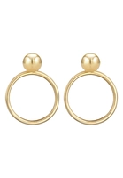 Elli Ohrringe Ohrstecker Kreise Geo Wandelbar 925 Silber, Gold, gold, keine Angabe