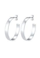 Elli Dames Creolen Hanger Basic Geo Blogger in 925 Sterling Zilver