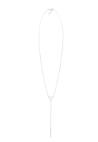 Elli Y-ketting driehoek geo trend 925 sterling zilver