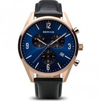Bering Herrenchronograph in Schwarz 10542-567