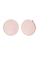 Elli Dames Stud Cirkel Geo Matt Basic in 925 Sterling Zilver