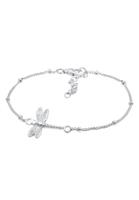 Elli Armband Libelle Kugelkette Verspielt Sommer 925 Silber