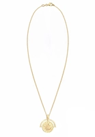 Elli Dames AstroPlaat Hanger Speels in 925 Sterling Zilver