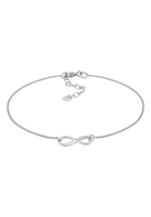 Elli dames tank infinity teken in 925 sterling zilver rose gold plated
