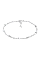 Elli Dames Laag Ketting Basic Trend in 925 Sterling Zilver