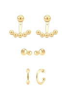 Elli Ohrring-Set Ohrringe Ear Jacket Cuff Stecker 0301380920 (Set 8 tlg)