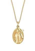 Elli Collierkettchen mit Kreuz und Marienbild 925 Silber