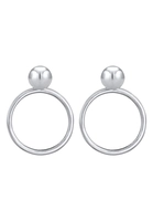 Elli Paar Ohrstecker Ohrstecker Kreise Geo Wandelbar 925 Silber