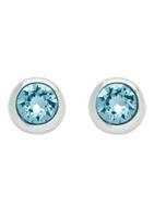amor Oorbellen voor dames, 925 Sterling zilver, kristal