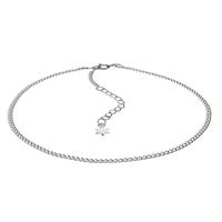 Zeeme Fußkette »925/- Sterling Silber Sternmotiv«