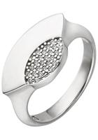 Jobo Fingerring, 925 Silber mit 25 Zirkonia