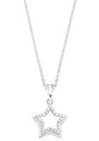 Amor Kette mit Anhänger »Stern, 2026247«, mit Zirkonia