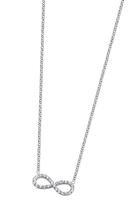 LOTUS SILVER Kette mit Anhänger »Infinity/Unendlichkeitsschleife, Trendy, LP1253-1/1«, mit Zirkonia