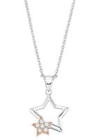 Amor Kette mit Anhänger »Sterne, 2026031«, mit Zirkonia