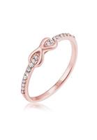 Elli Infinity met kristallen in 925 sterling zilver