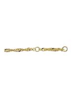 Adelia´s Fußkette »Gold 8 k (333) Fußkette - Fußkettchen«, 8 k 333 Gelbgold Singapur Kette