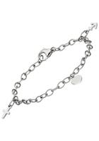 Jobo Silberarmband »Glaube, Liebe, Hoffnung«, 925 Silber 16 cm