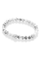 Firetti Armband Bollen van mineralen met kristallen en howliet