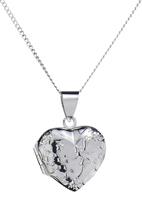 Firetti Ketting met hanger Hartvormig medaillon