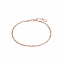 amor Enkelband voor dames, 925 sterling zilver | hartje