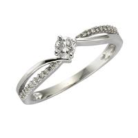 Diamonds by Ellen K. Ring »585/- Weißgold Diamant 0,25ct.«