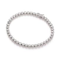 Smart Jewel Tennisarmband »klassisch, mit Zirkonia Steine, Silber 925«